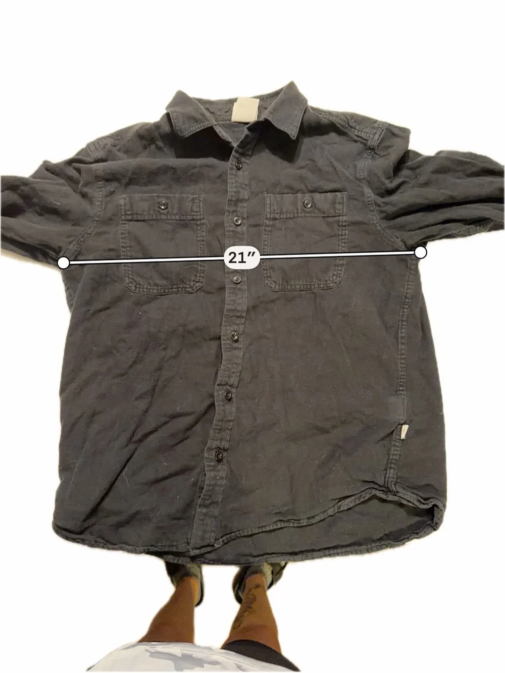 The North Face Mens Large Black Vintage Y2K Long Sleeve Button Hiking Shirt